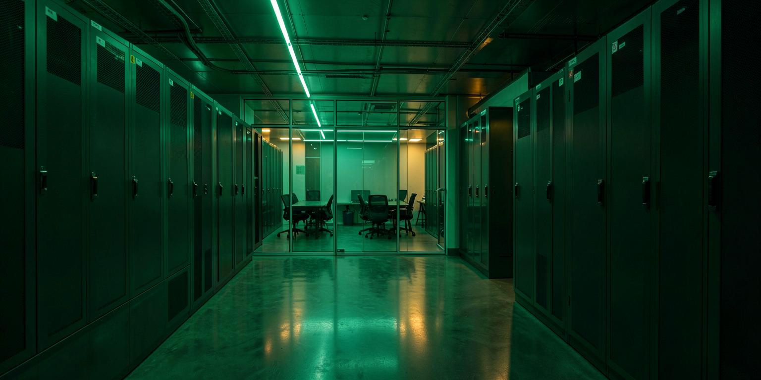 Interior of our carrier-neutral Lagos facility