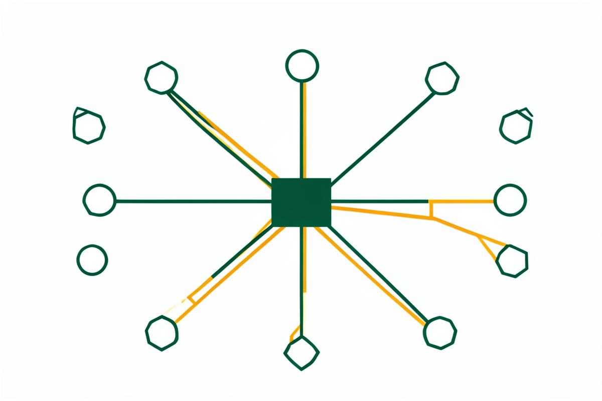 Redundant network topology diagram